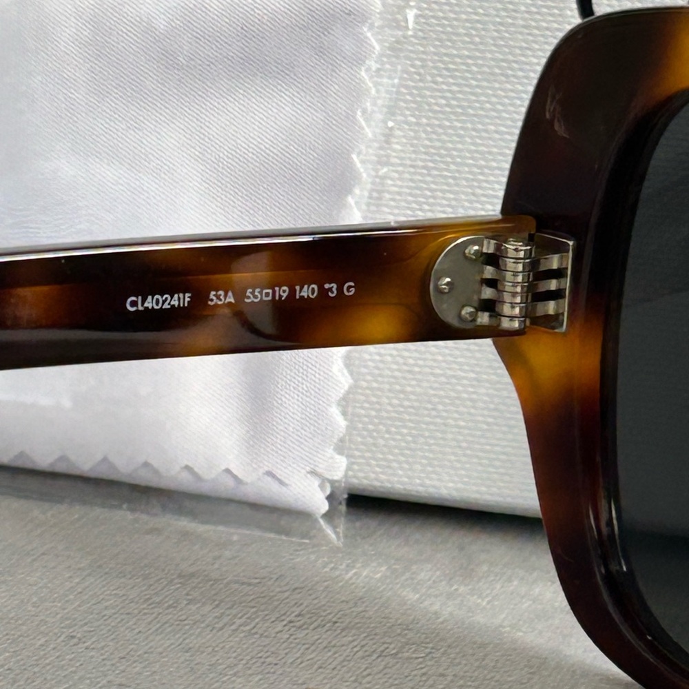 🎁 Celine Havana Brown Tortoise Sunglasses - Picture 7 of 11